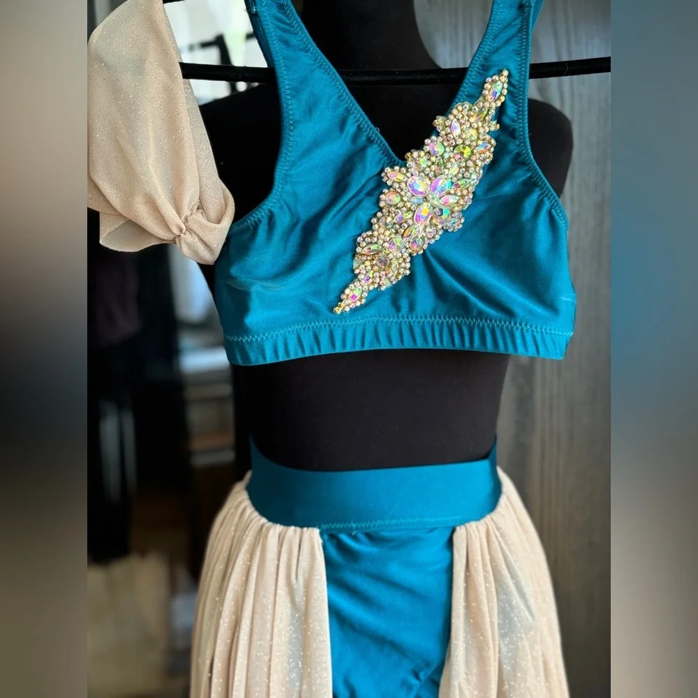 Custom 3-piece dance costume